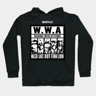 MASHLE: MAGIC AND MUSCLES (W.W.A. WIZARDS WITH ATTITUDE) GRUNGE STYLE Hoodie